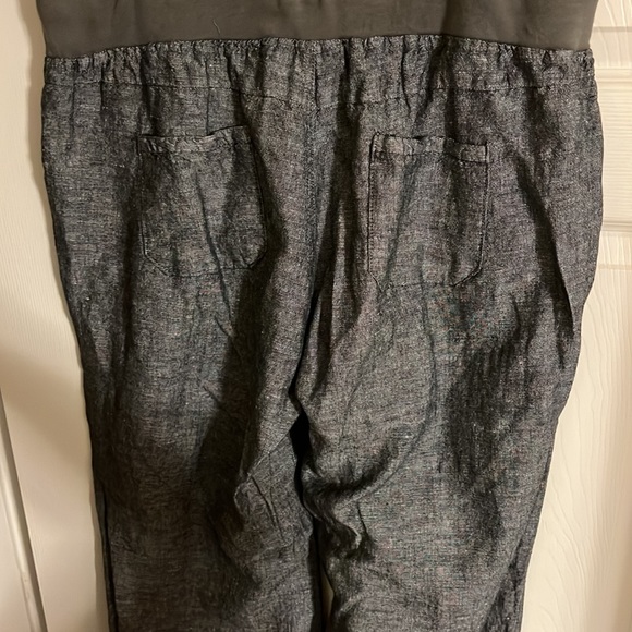 Soho street linen blend large pants - Picture 5 of 7